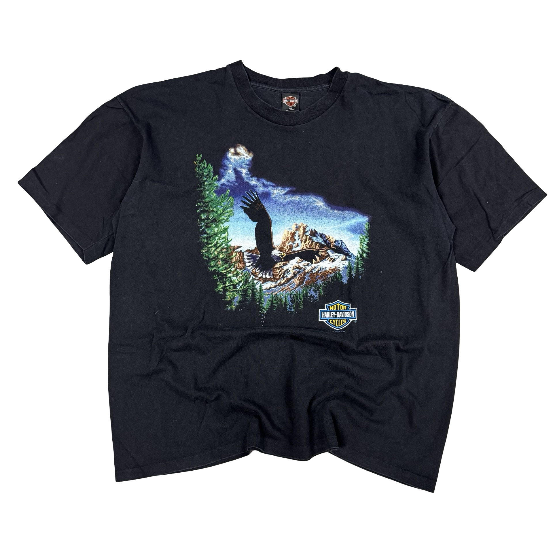 90’s Harley Mountain Eagle West Coast Tee Size XXL