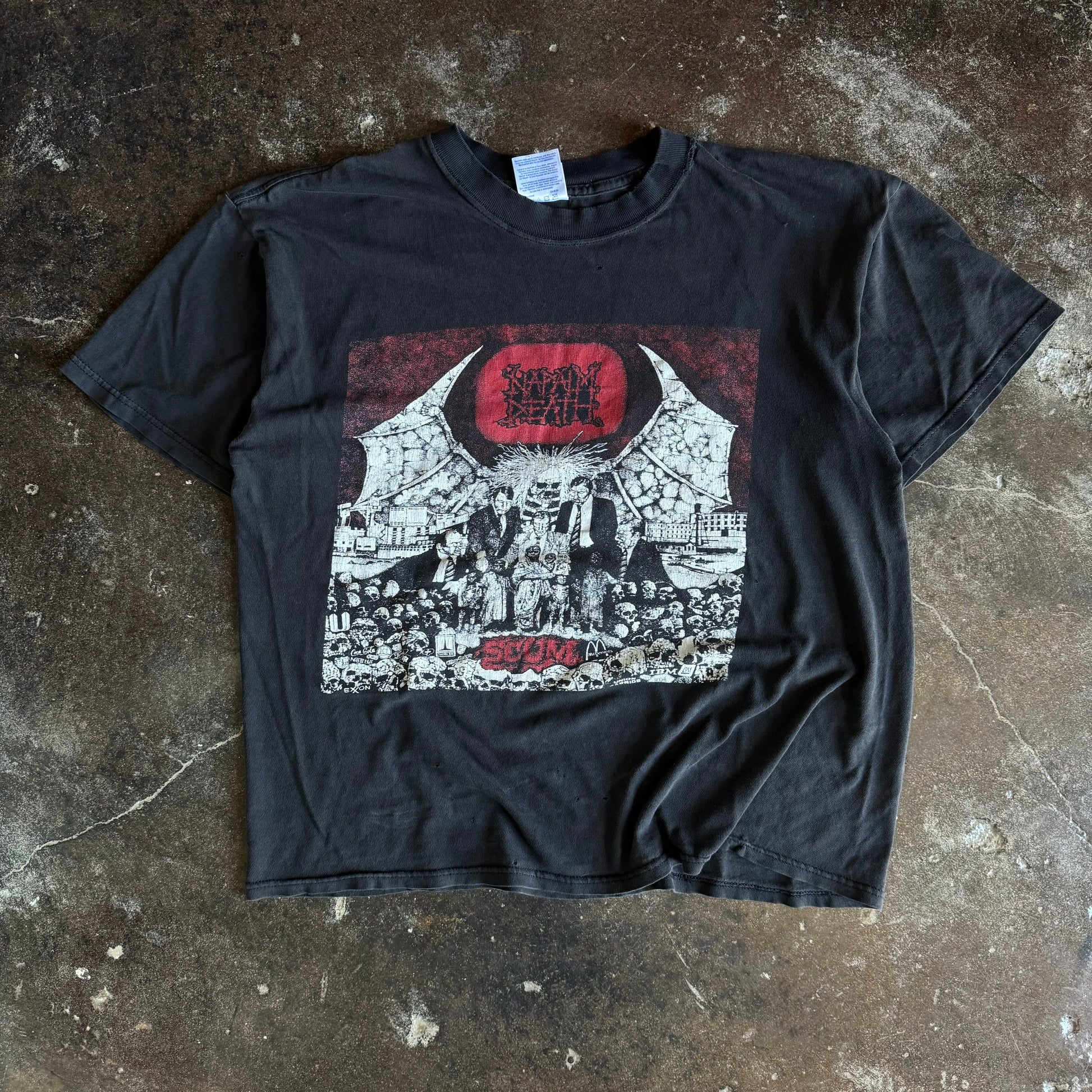 Y2K Napalm Death “Scum” Band Tee (L)