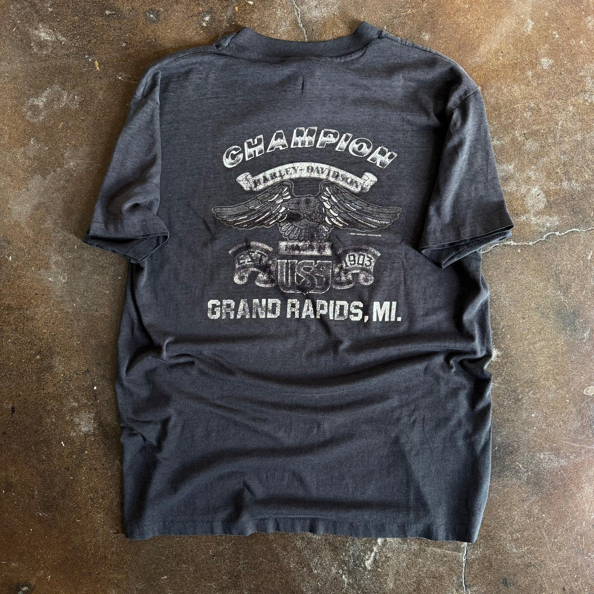 80’s Harley Established Eagle Champion Tee (L)