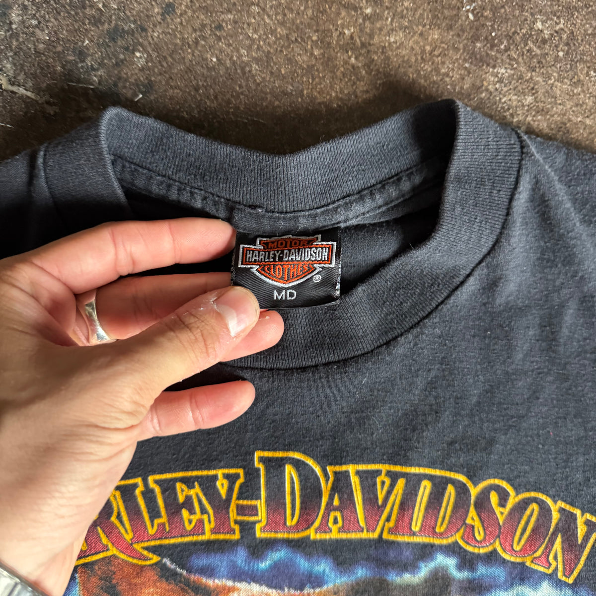 90’s Harley Lone Wolf Tee (M)