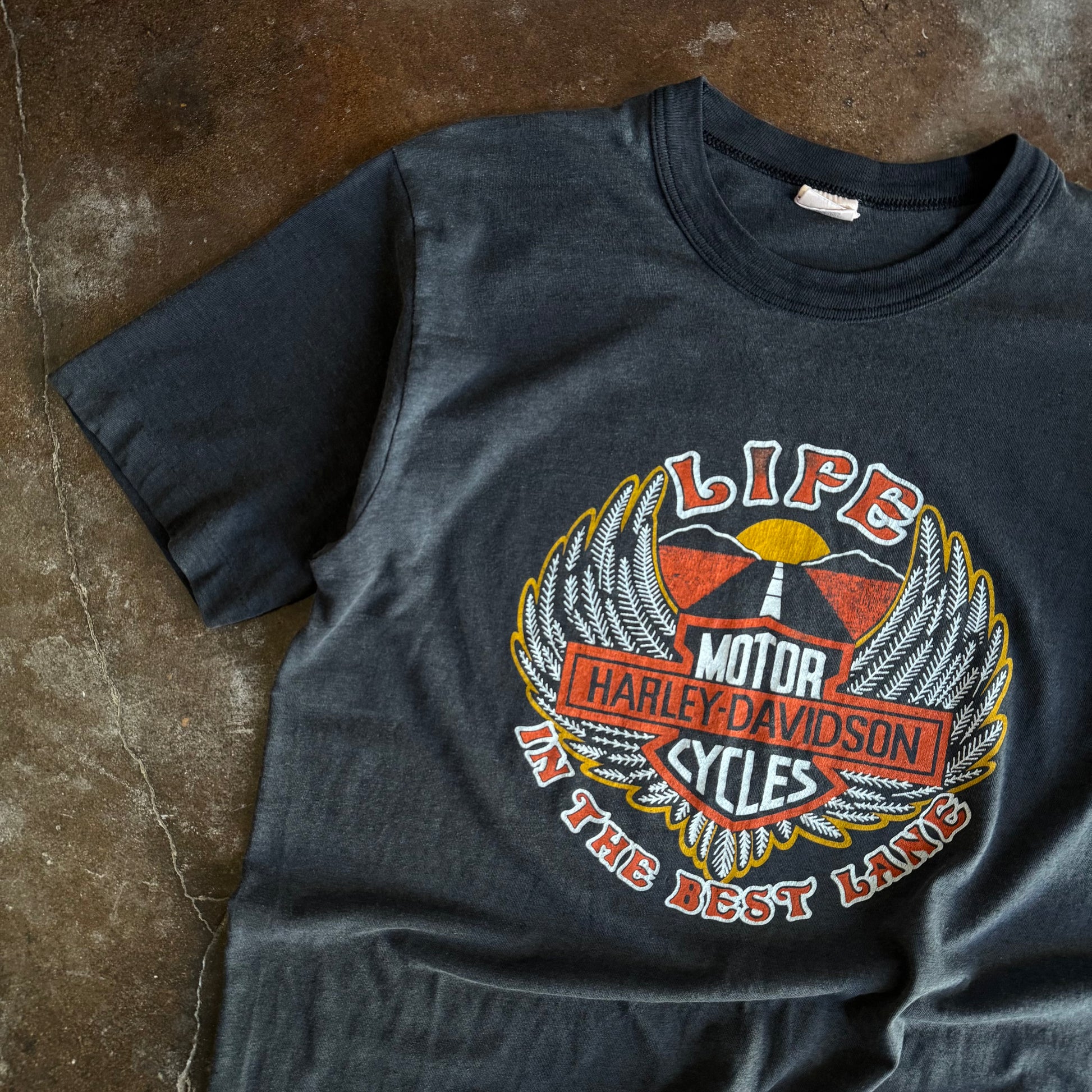 80’s Best Lane Harley Davidson Grail Tee (L/XL)
