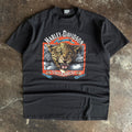 90’s Harley 3D Emblem Untamed Leopard Tee (XL)