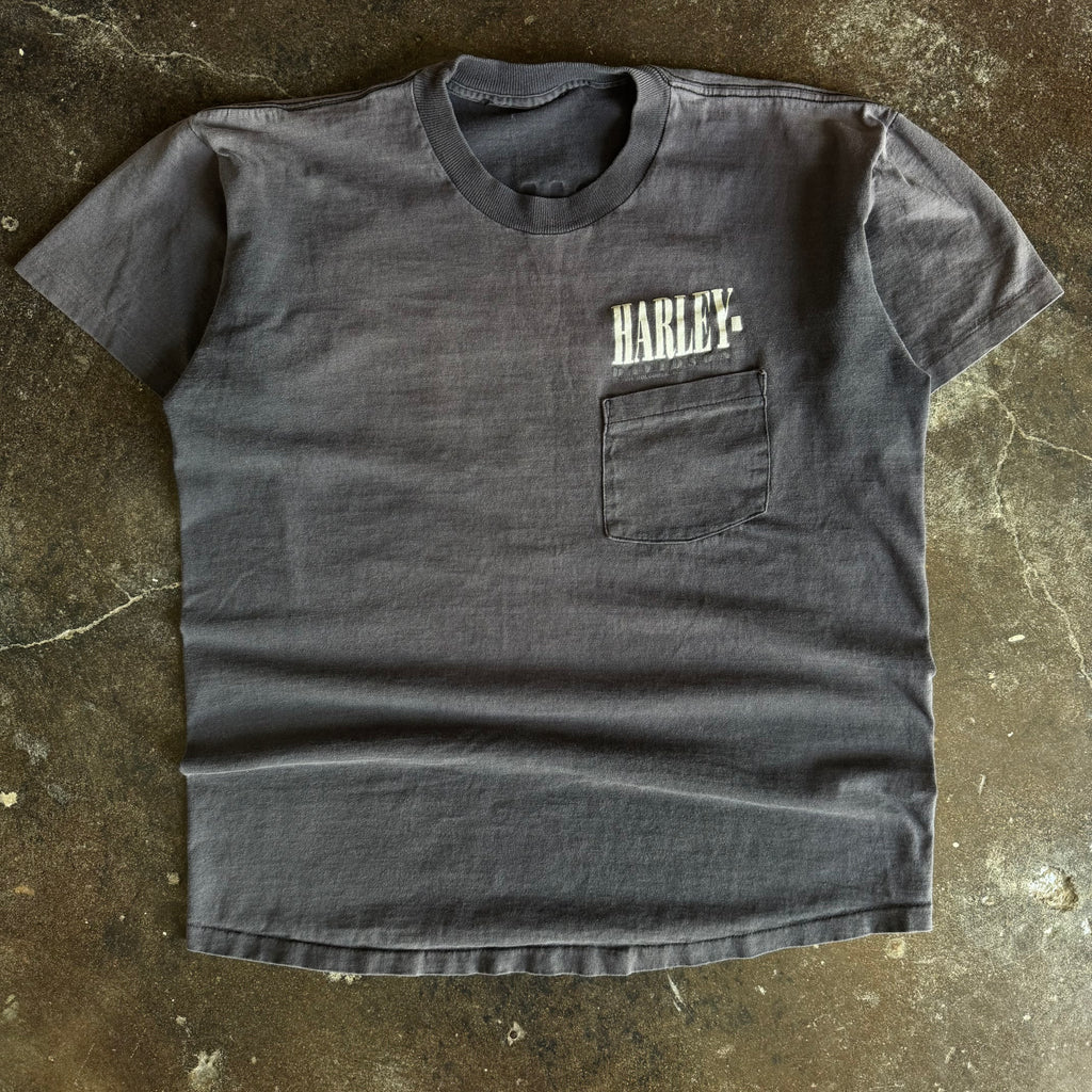90’s Harley Southeast Sun Faded Pocket Tee (L)