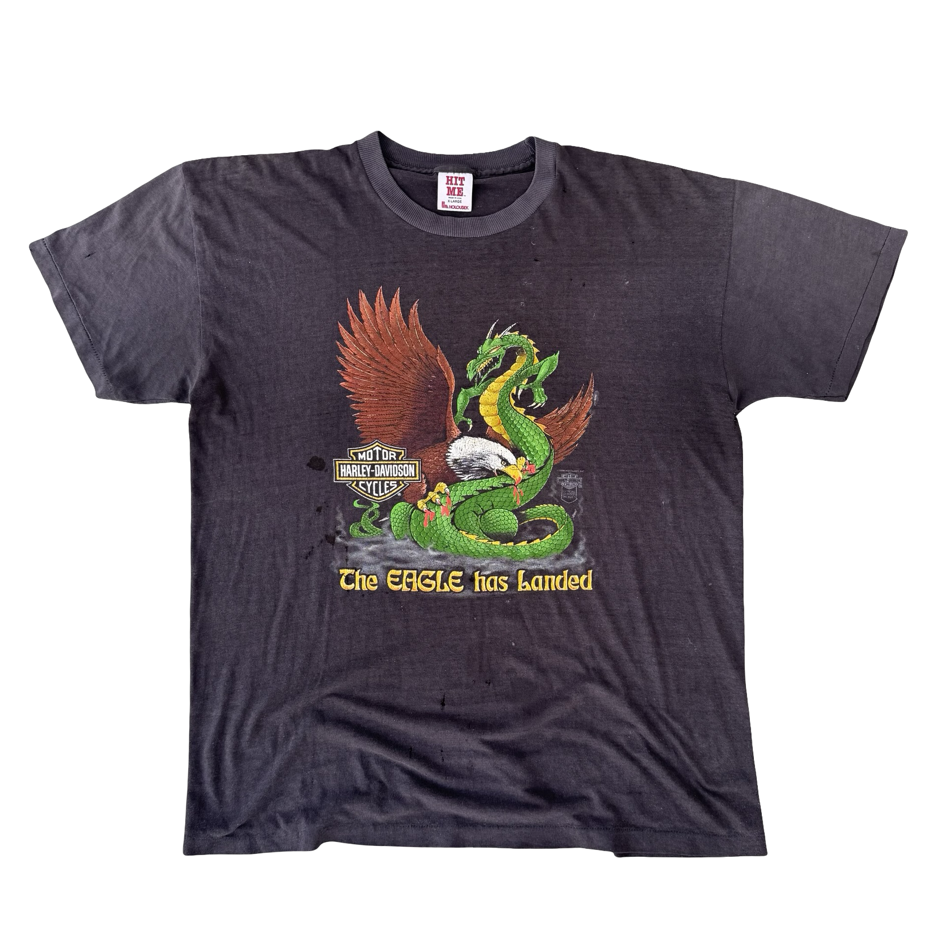 80’s Harley “Eagle has landed” Cycle Shop Tee Size XL