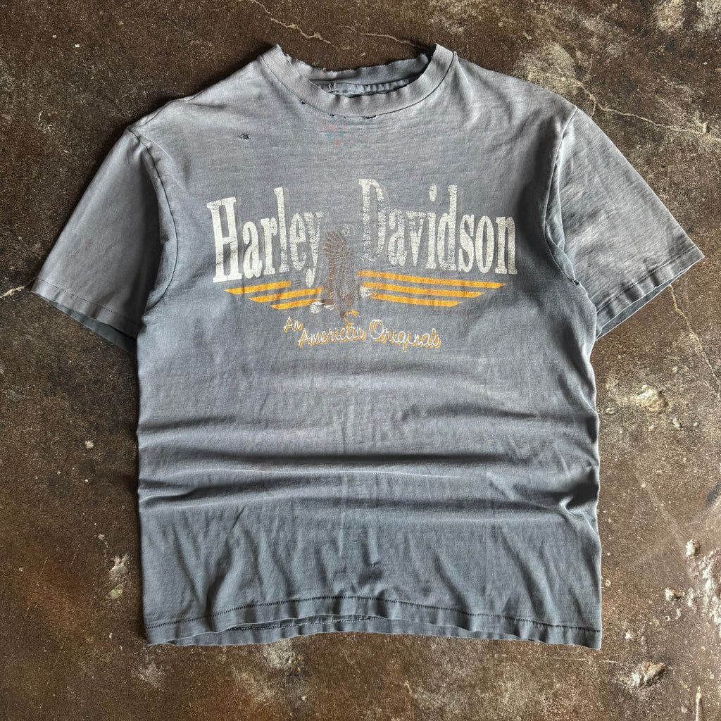 80’s Harley American Original Sun Faded Tee (L)