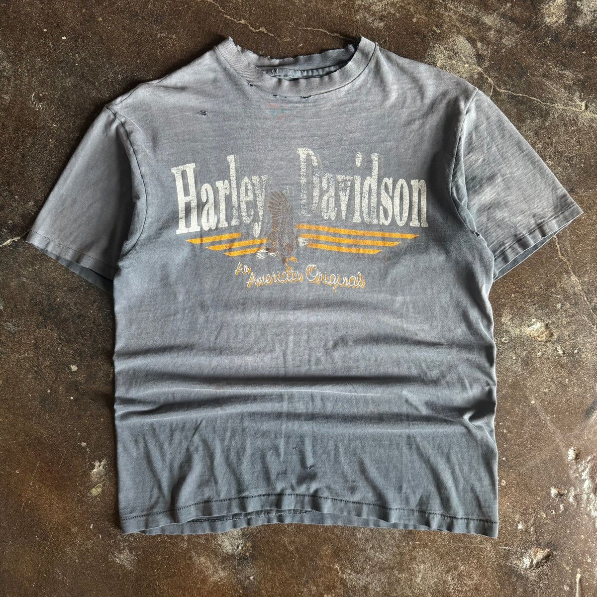 80’s Harley American Original Sun Faded Tee (L)
