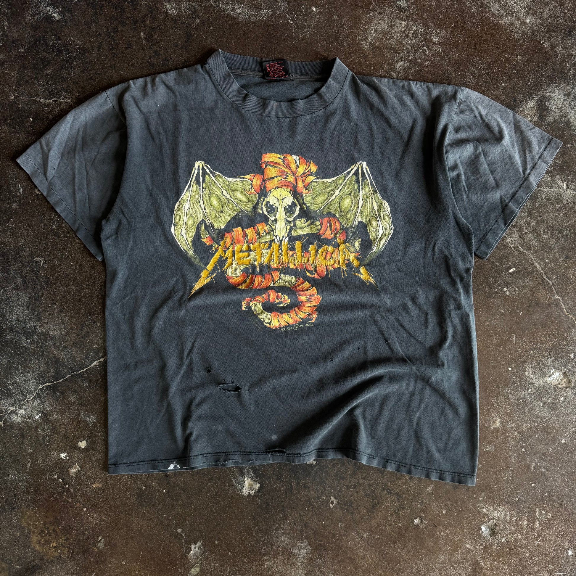 90’s Metallica Pushead Sun Faded Band Tee (XL)