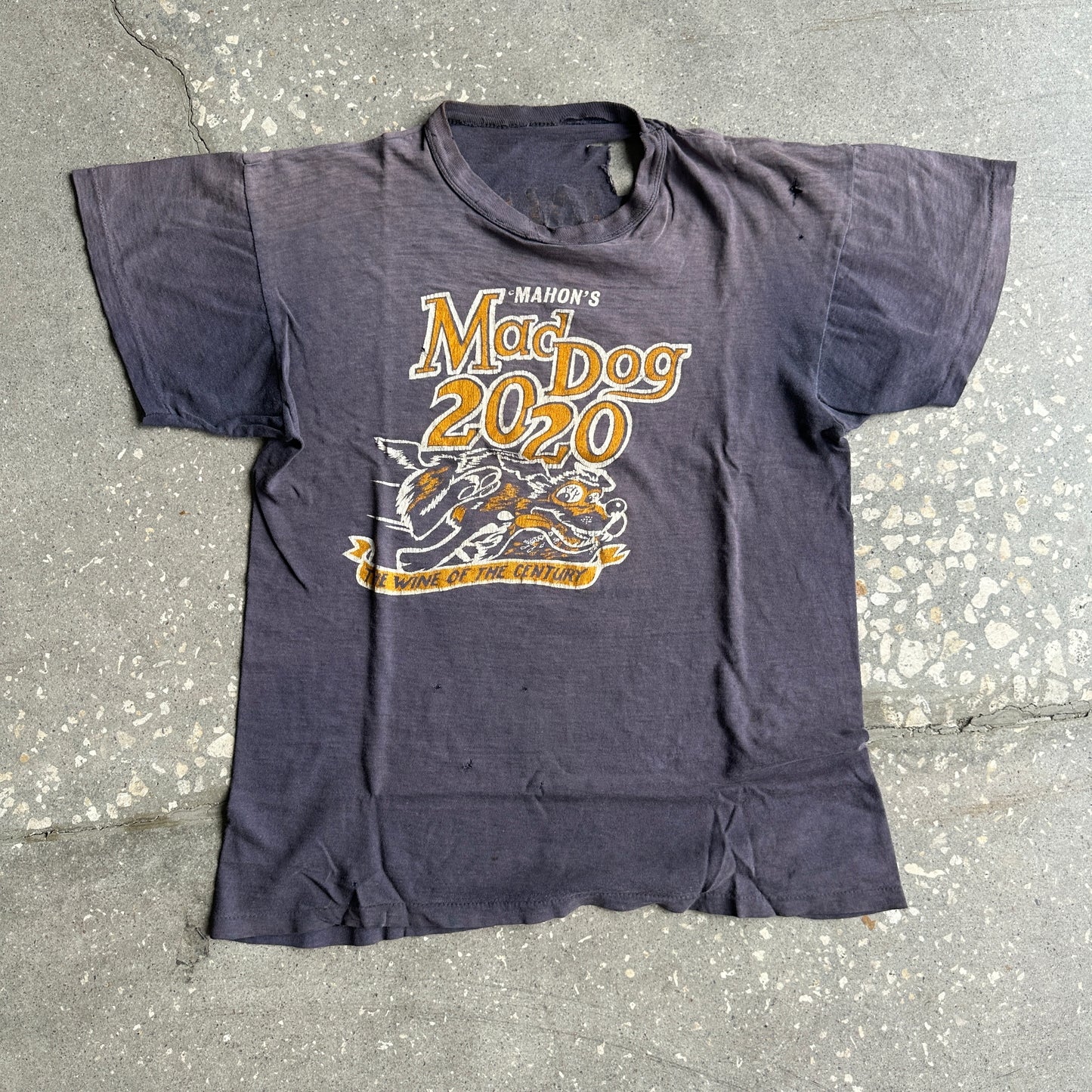 70s Harley Mad Dog 2020 Liquor Tee (Well-Worn)