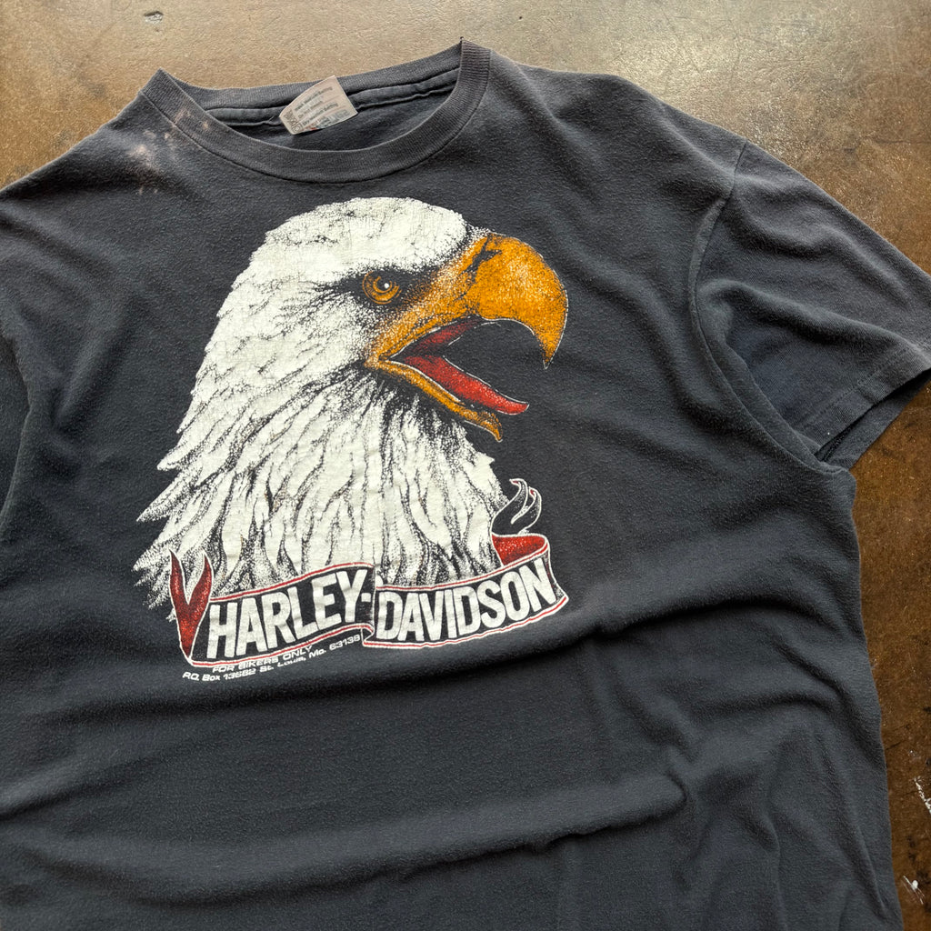 80’s Harley Bikers Only Eagle Tee (XL)