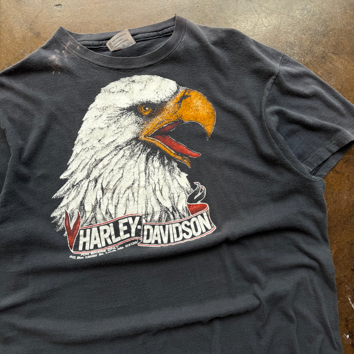 80’s Harley Bikers Only Eagle Tee (XL)
