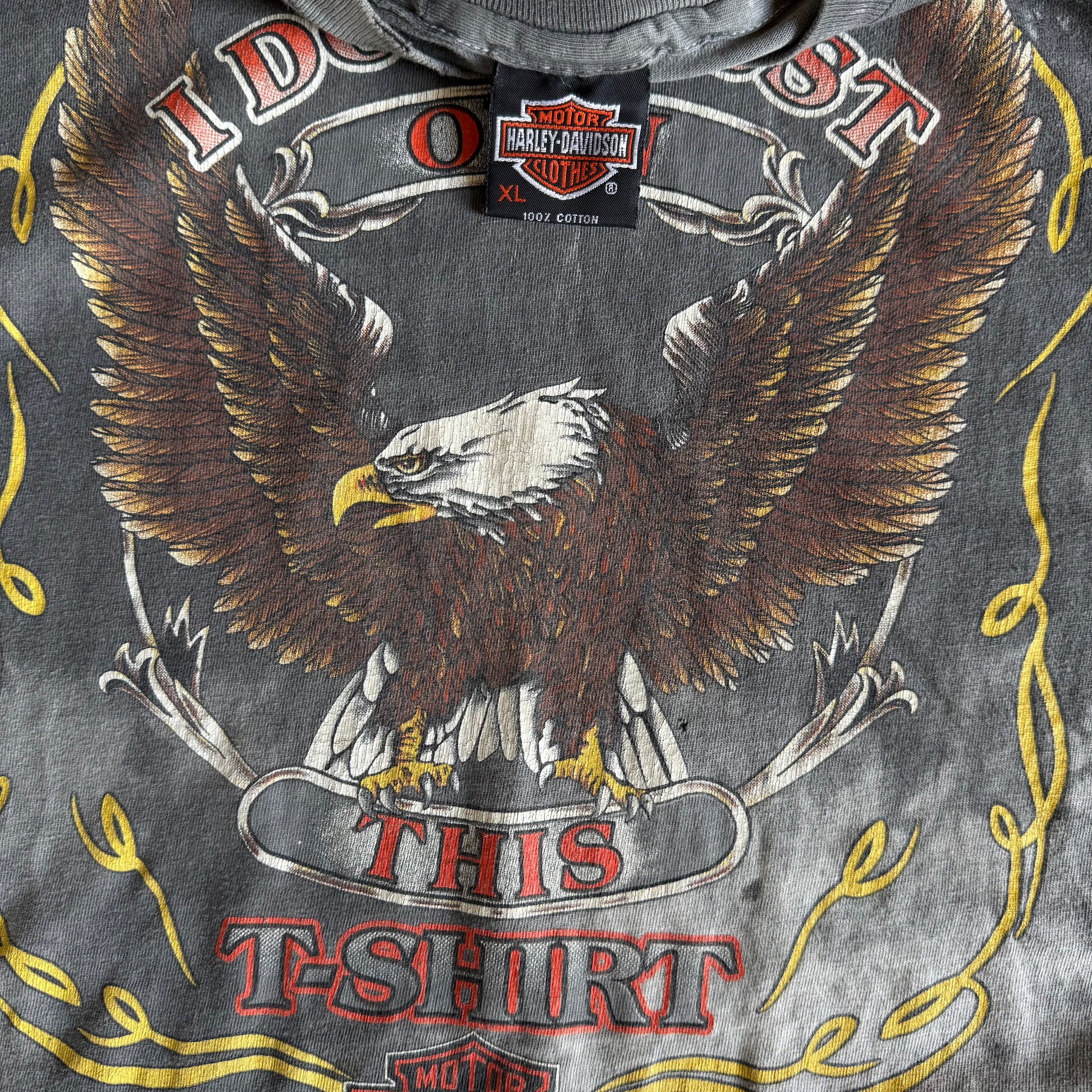 90’s Harley “I Don’t Just Own This Shirt” Faded Tee (XL)