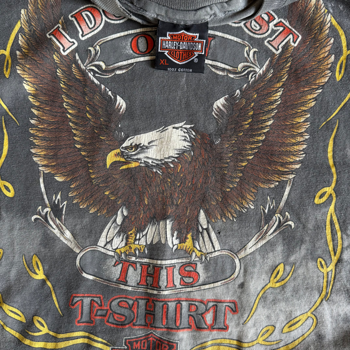 90’s Harley “I Don’t Just Own This Shirt” Faded Tee (XL)