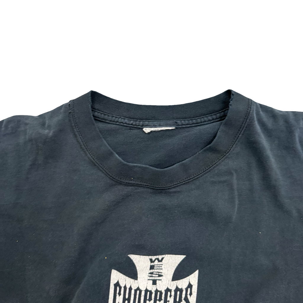 West Coast Choppers Emblem Longsleeve Tee Size XL Thrashed