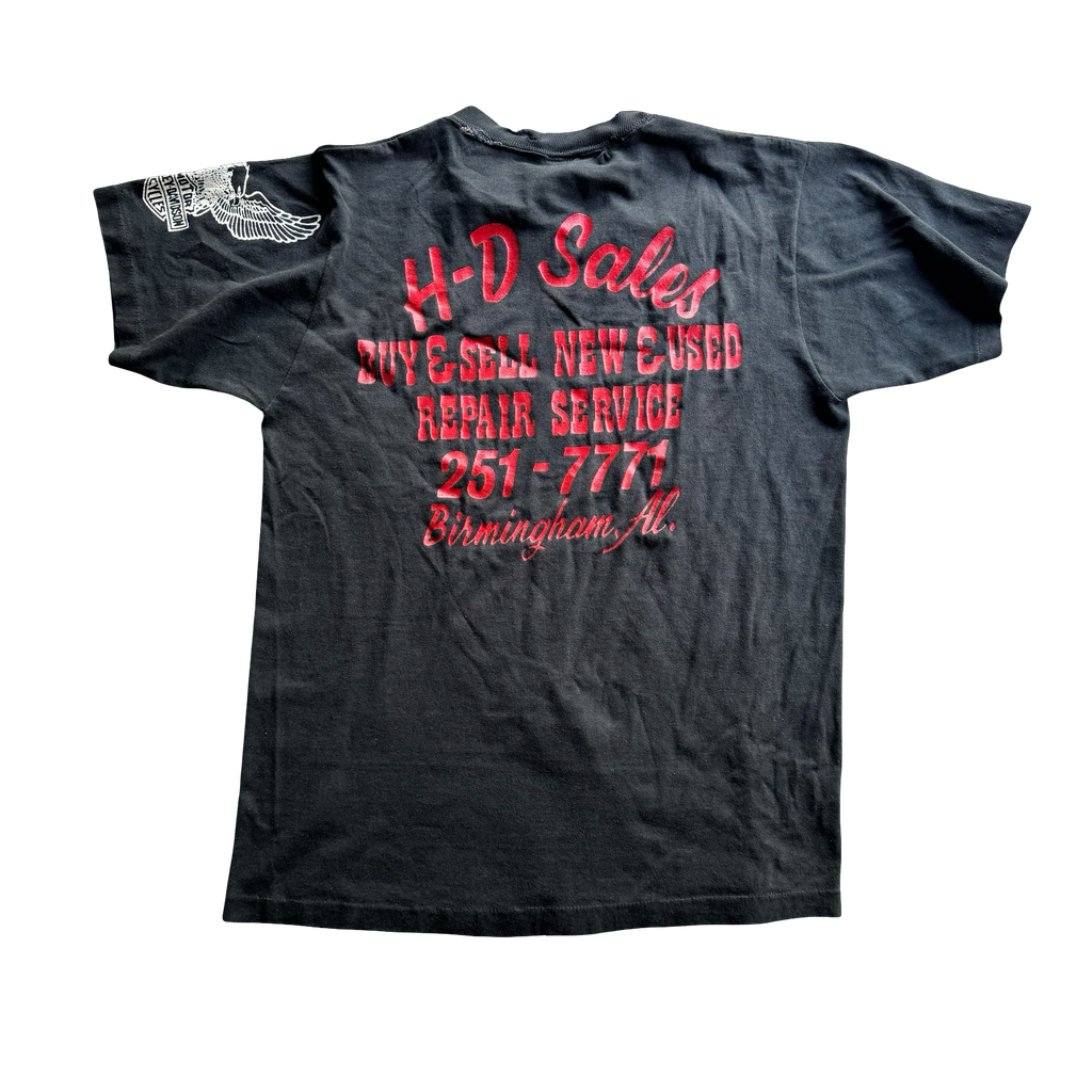 80’s Harley Jack Daniel’s Parody Sleeve Hit Tee Size M