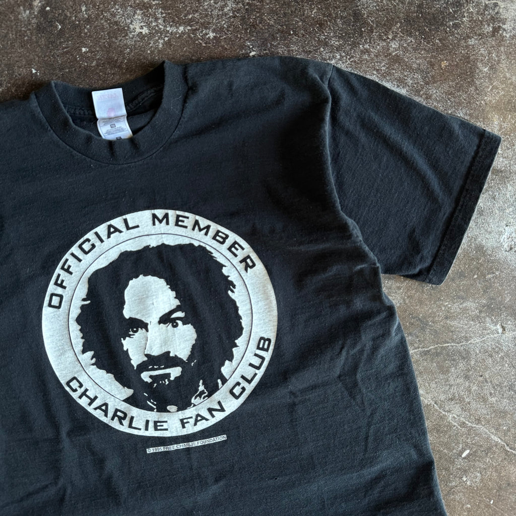 90’s Charlie Manson Fan Club “For the Youth” Tee (XL)