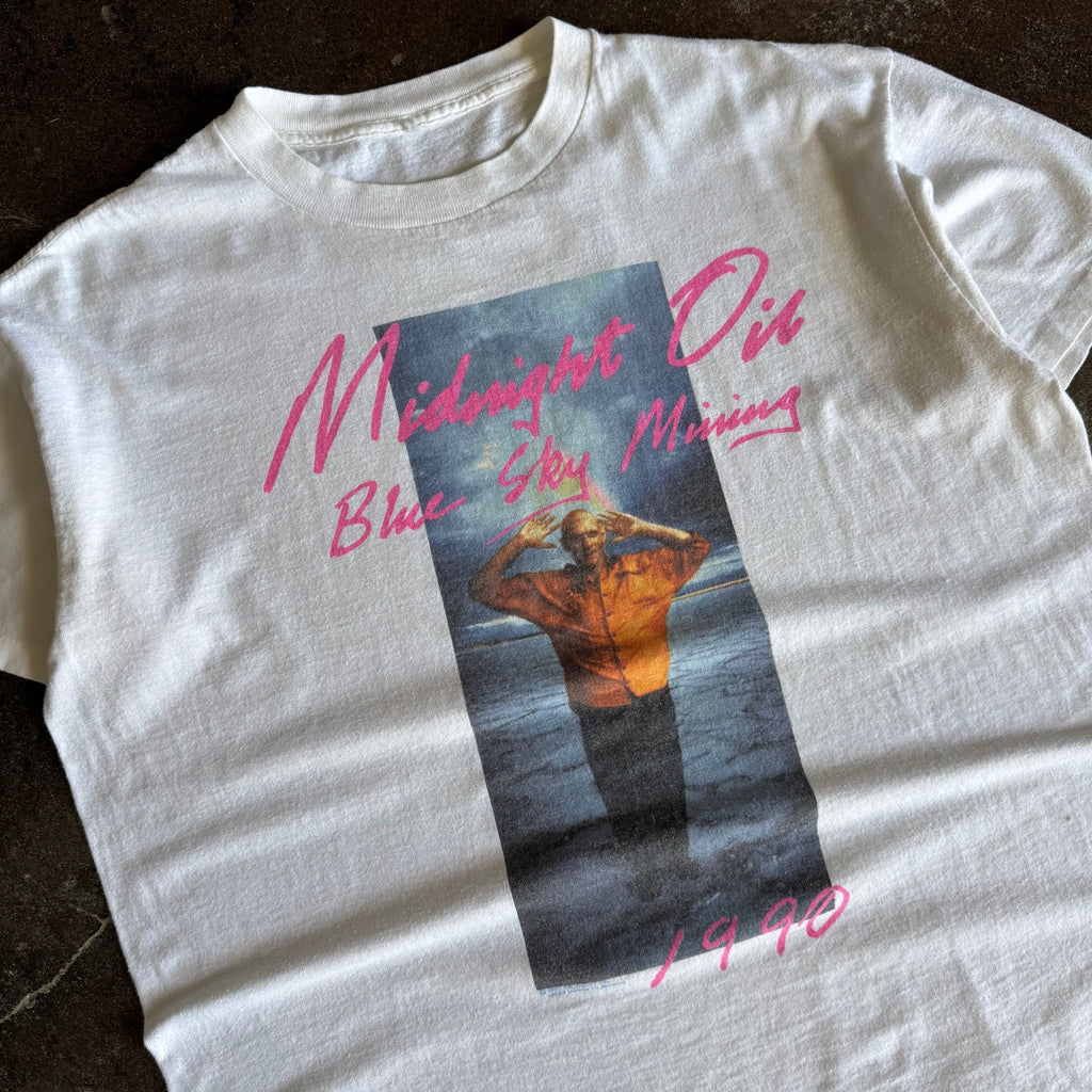 90’s Midnight Oil Blue Sky Band Tee (XL)
