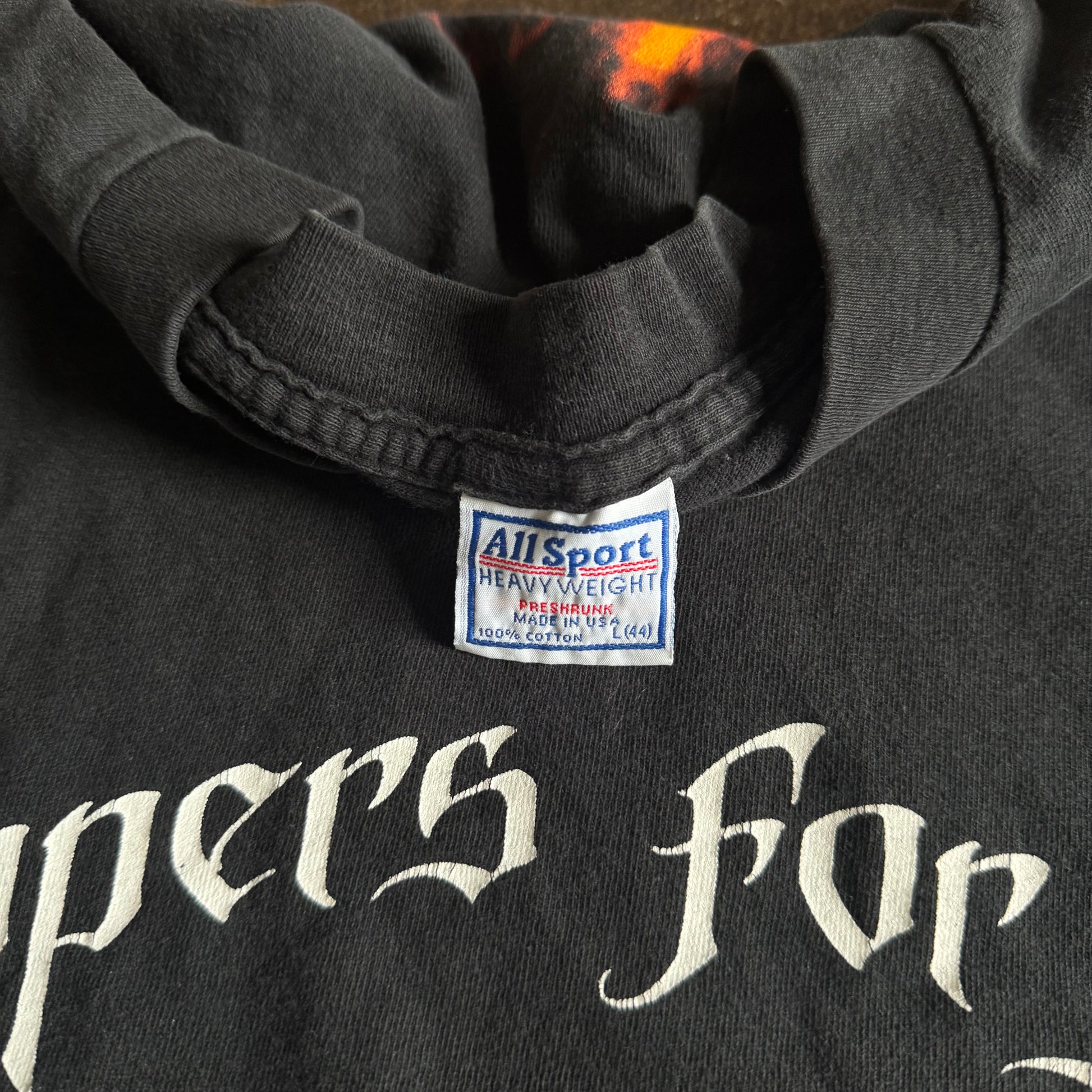 Y2K West Coast Choppers Flaming Emblem Longsleeve (L)