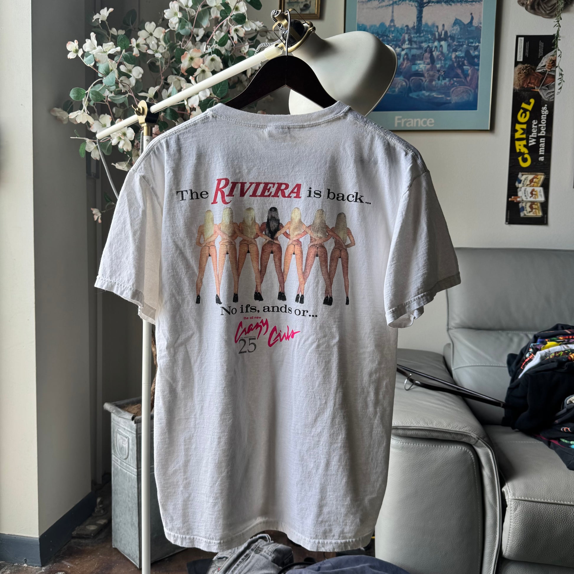 Y2K Riviera MILF Lineup “No ifs, ands or butts” Tee Size L