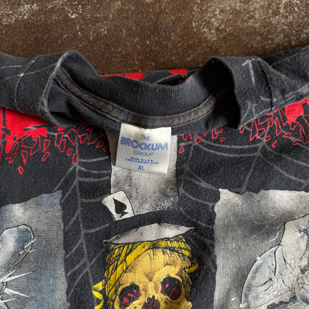 90’s Metallica Pushead AOP Web Tee (XL)