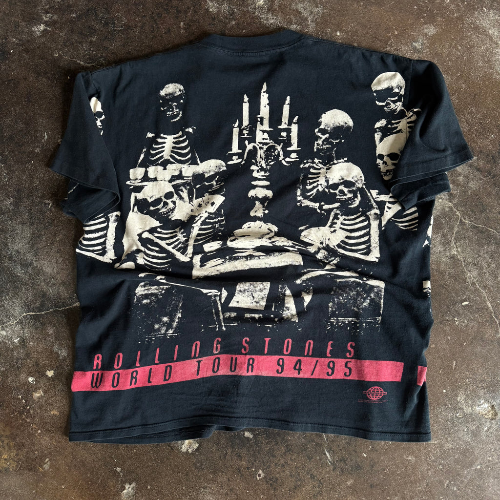 90’s Rolling Stones Skeleton AOP Band Tee (XL)