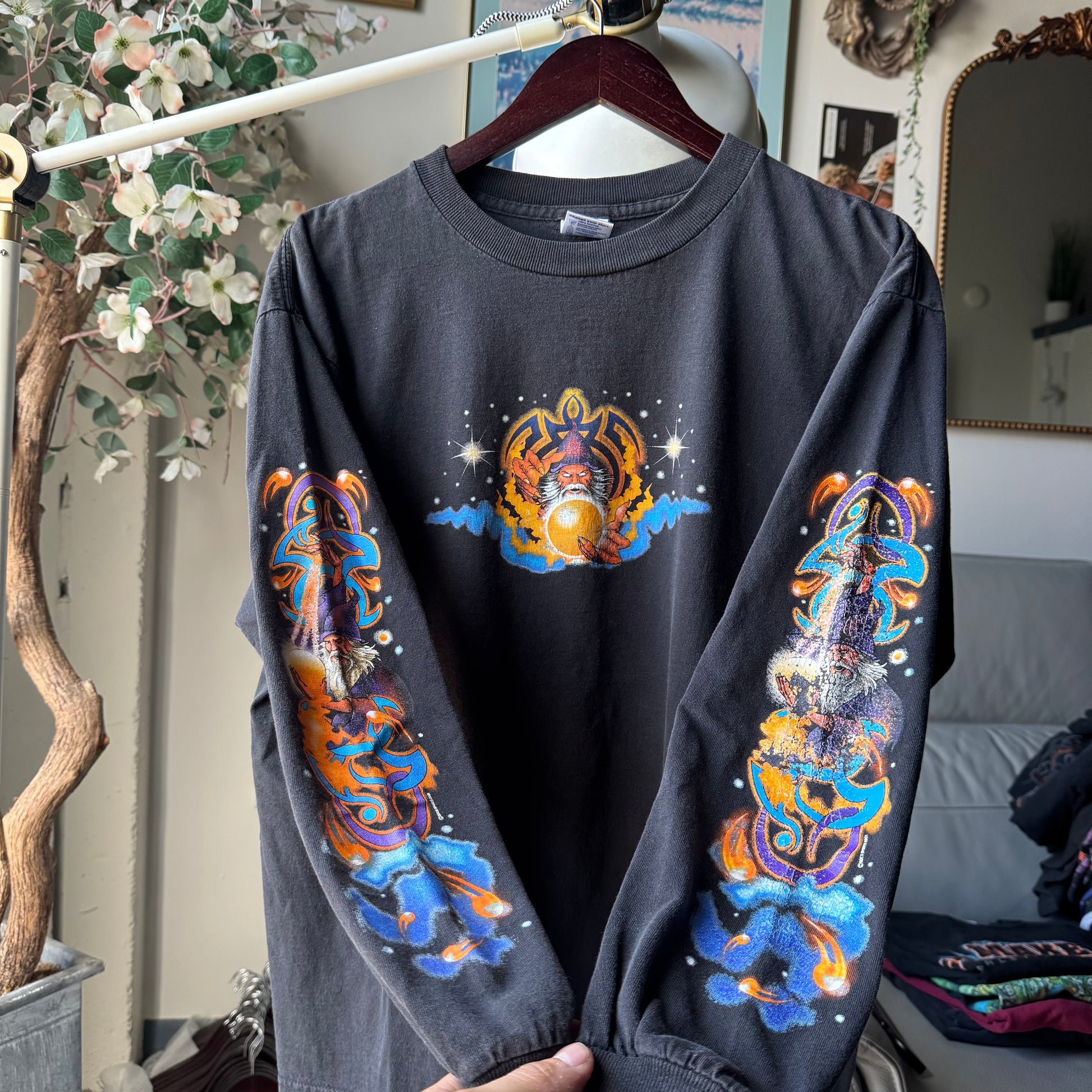 Y2K Wizard GRAIL Bike Week Longsleeve Tee Size L