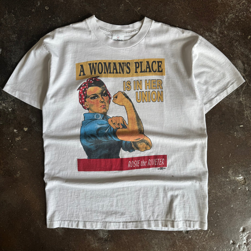 90’s Rosie the Riveter Art Tee (L)