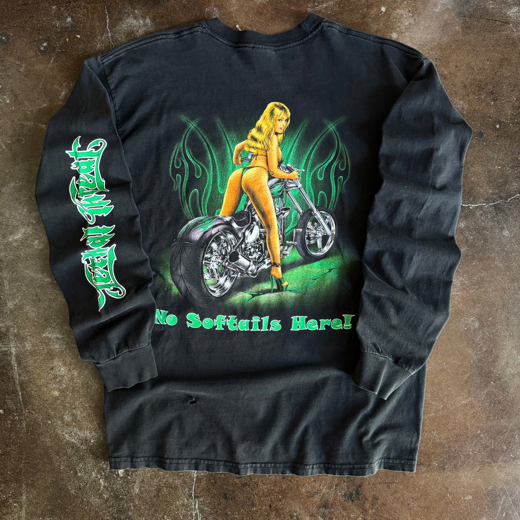 Y2K Lethal Threat Milf Biker Longsleeve (L)