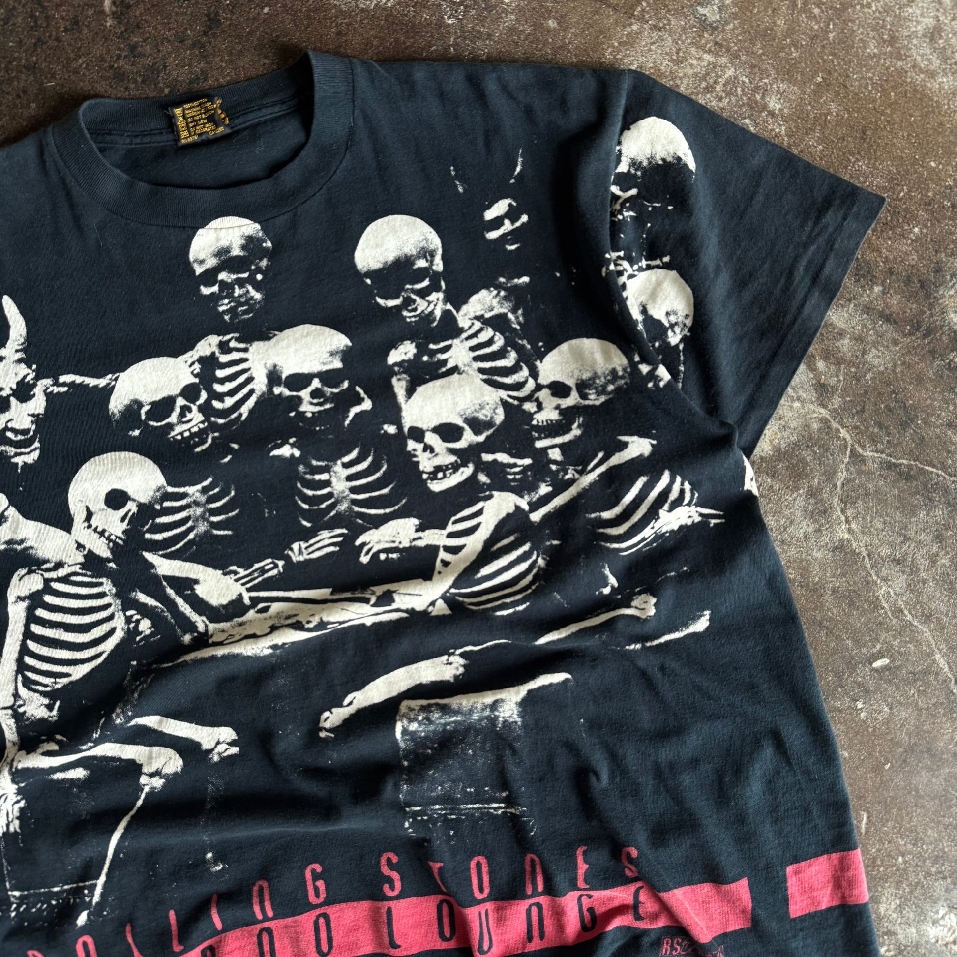 90’s Rolling Stones Skeleton AOP Band Tee (XL)
