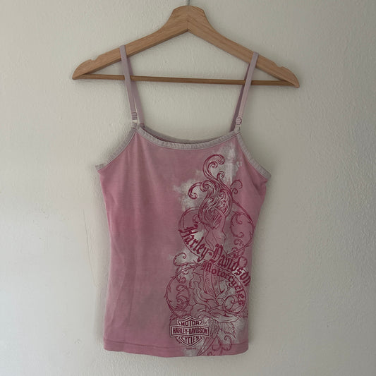 Y2K Women’s Harley Pink Tank Top Size S