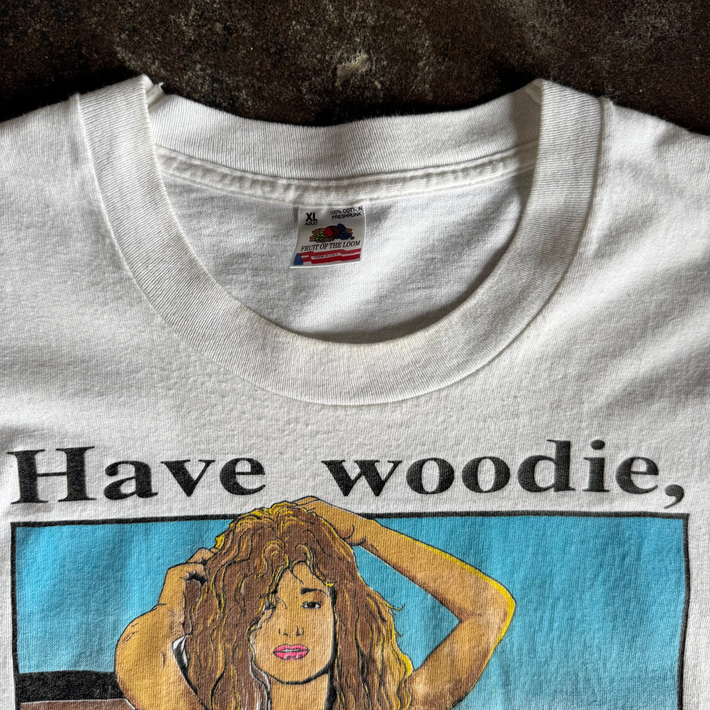 90’s “Have Woodie, Will Travel” Art Tee (XL)
