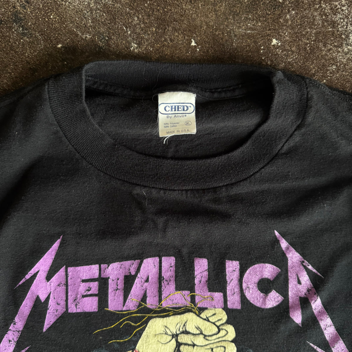 80’s Metallica Pushead Summer Tour Tee (XL)