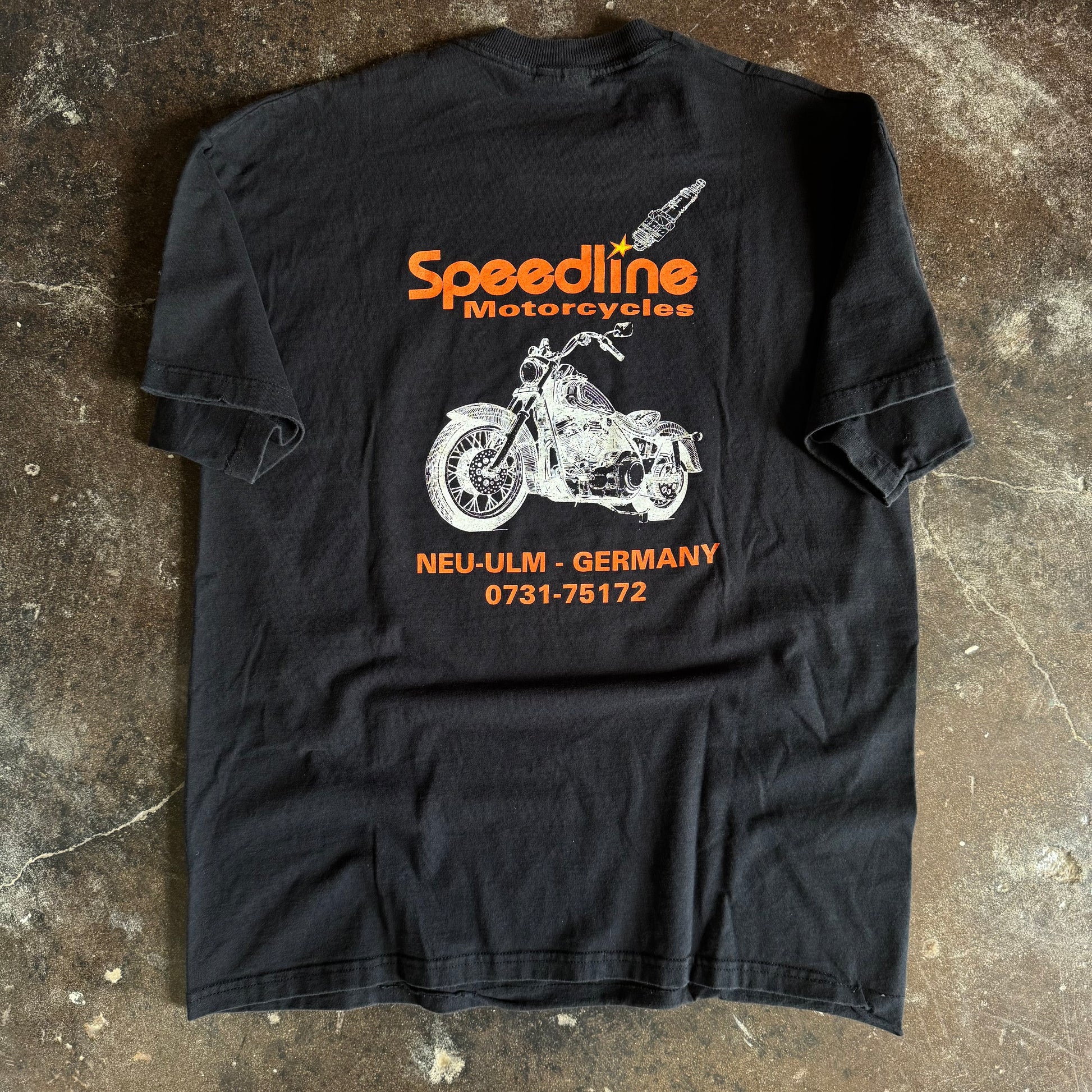 90’s Russian “Ridin’ In The Sun” Biker Tee (XL)
