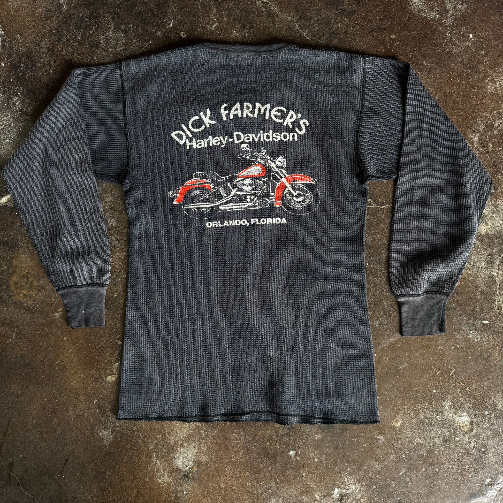 80's Harley 3D Emblem Chrome Emblem Thermal (L/XL)