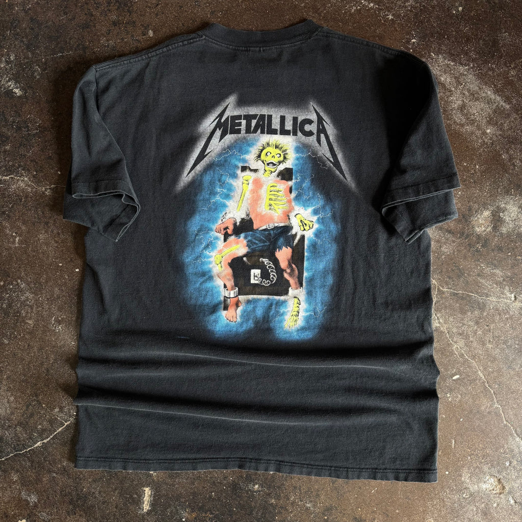 ‘89 Metallica Ride The Lightning Band Tee (XL)
