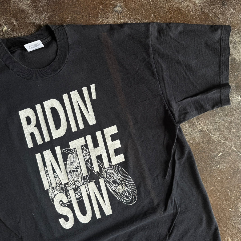 90’s Russian “Ridin’ In The Sun” Biker Tee (XL)