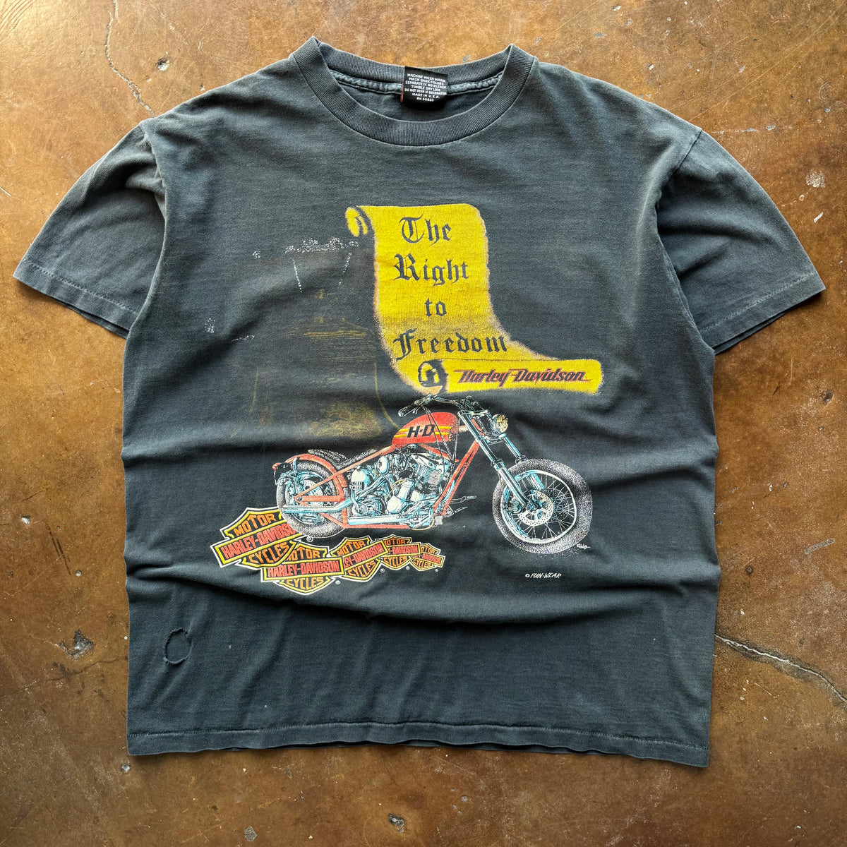 90’s Harley “Right to Freedom” Tee (XL)