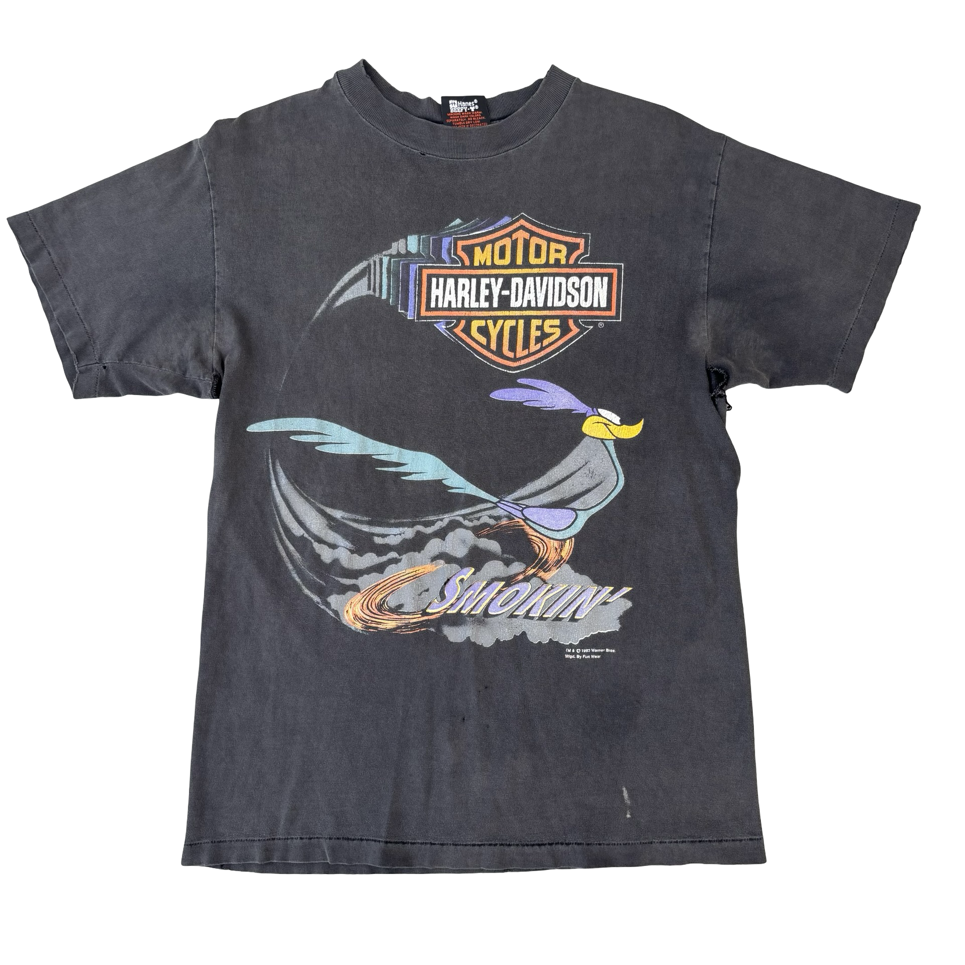 90’s Harley “Smokin” Road Runner Tee Size M