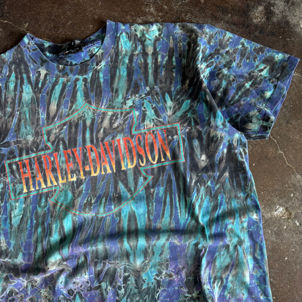 90’s Maverick Harley Tye Dye Tee (XL)