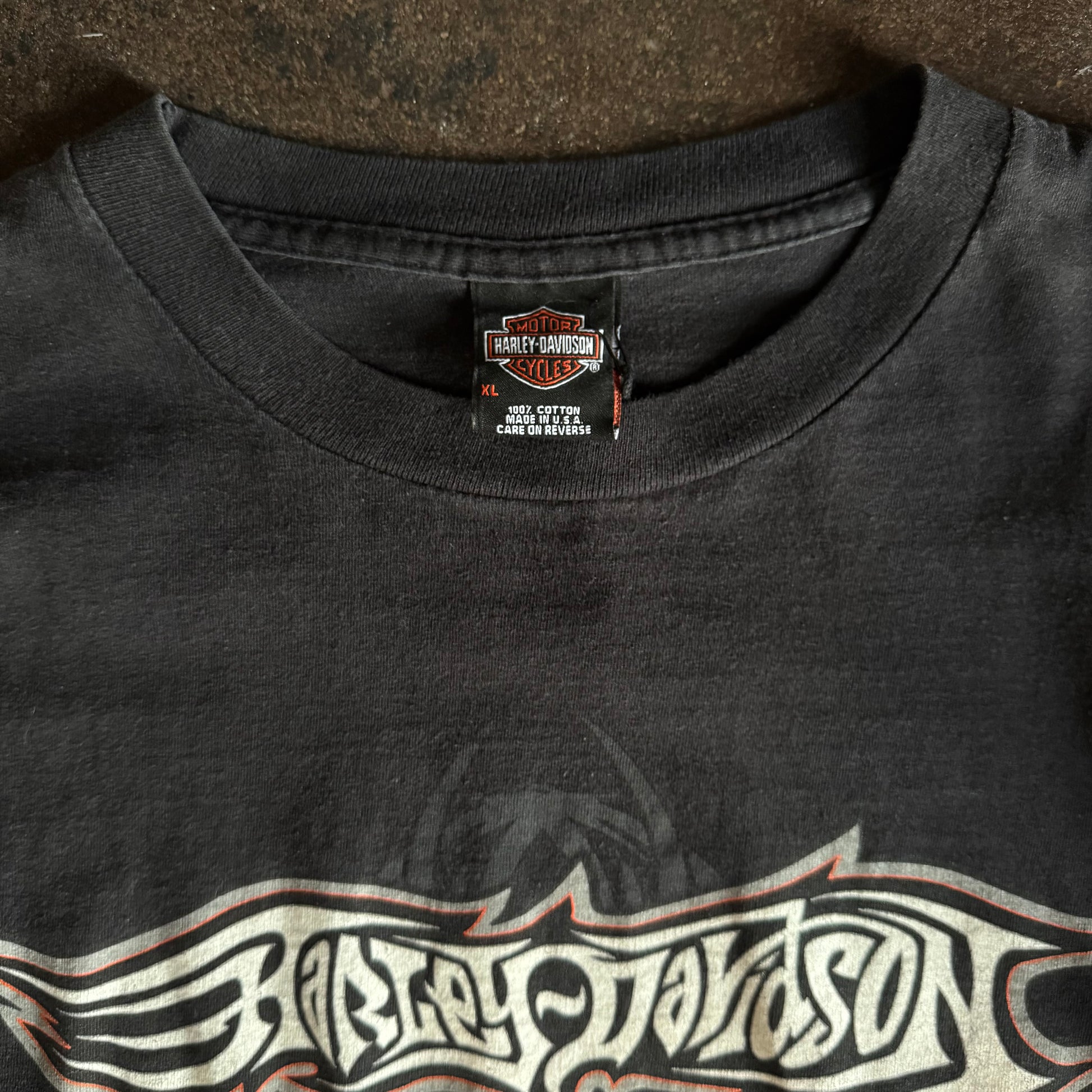 Y2K Harley Spiderweb Longsleeve Tee (XL)