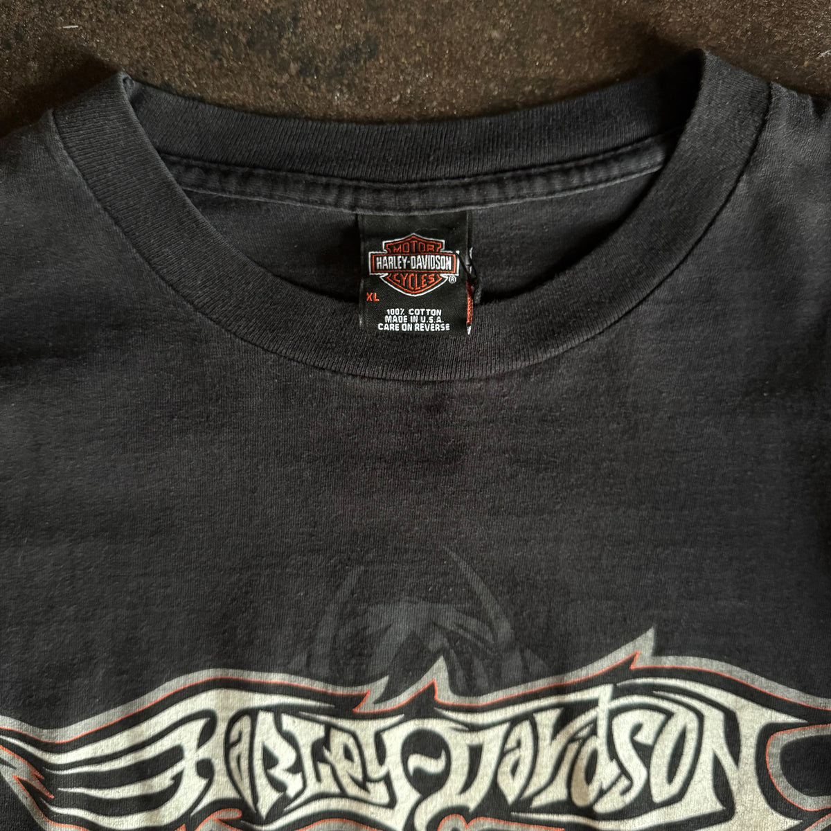 Y2K Harley Spiderweb Longsleeve Tee (XL)