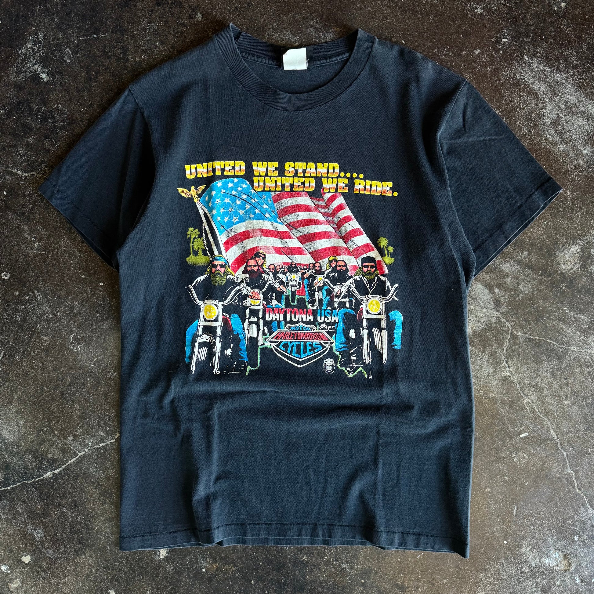 80’s Harley United We Stand Florida Tee (L)
