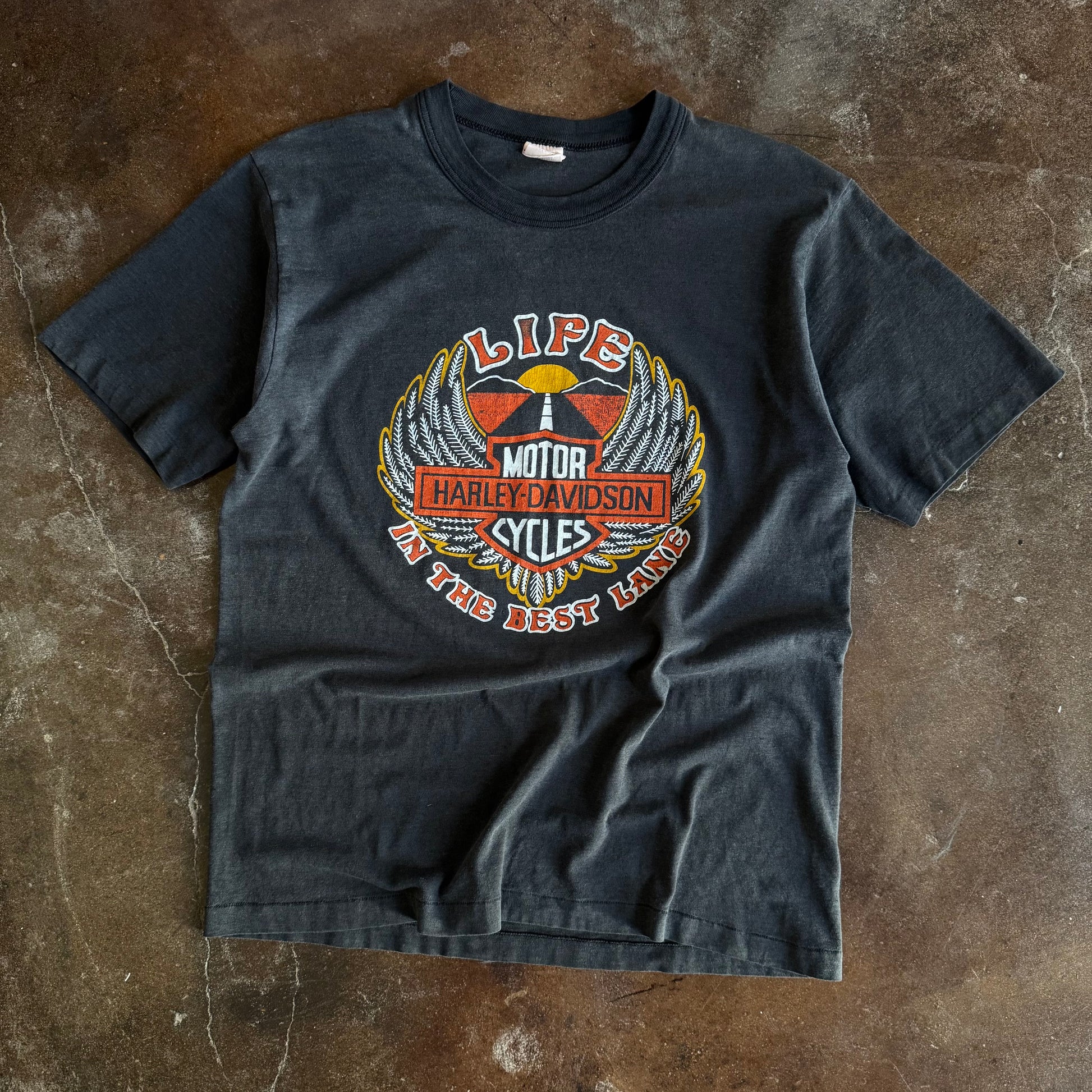 80’s Best Lane Harley Davidson Grail Tee (L/XL)