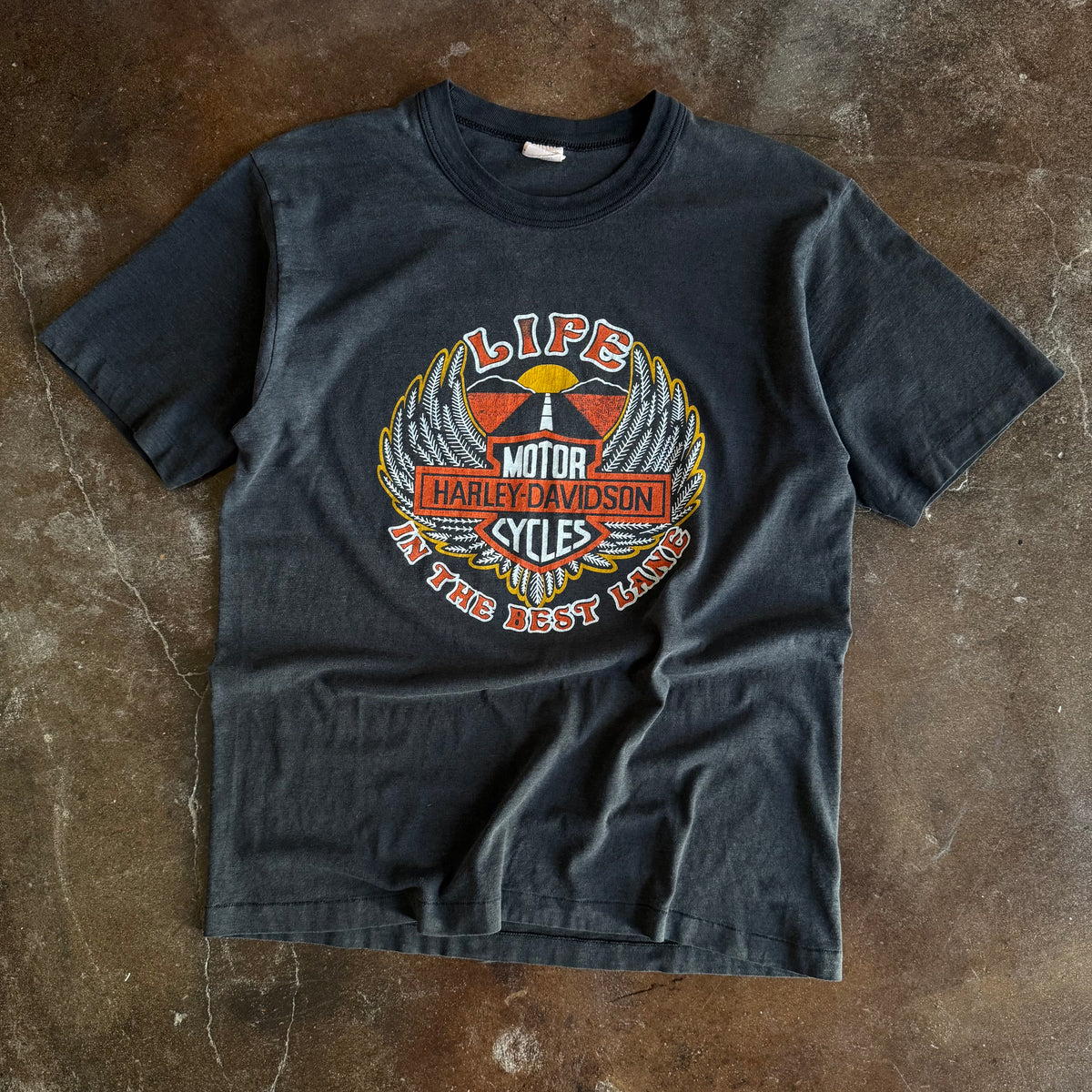 80’s Best Lane Harley Davidson Grail Tee (L/XL)