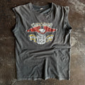 Vintage 1980s Harley-Davidson Established eagle sun faded tank top with patriotic eagle graphic