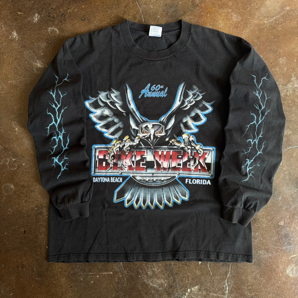 Y2K Bike Week Lightning Eagle Longsleeve (L)
