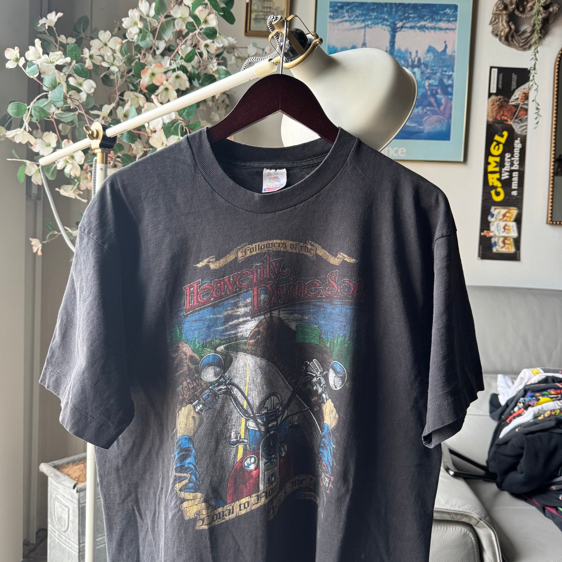 90’s Harley Parody Jesus Tee “Heavenly Divine Son” Size XL