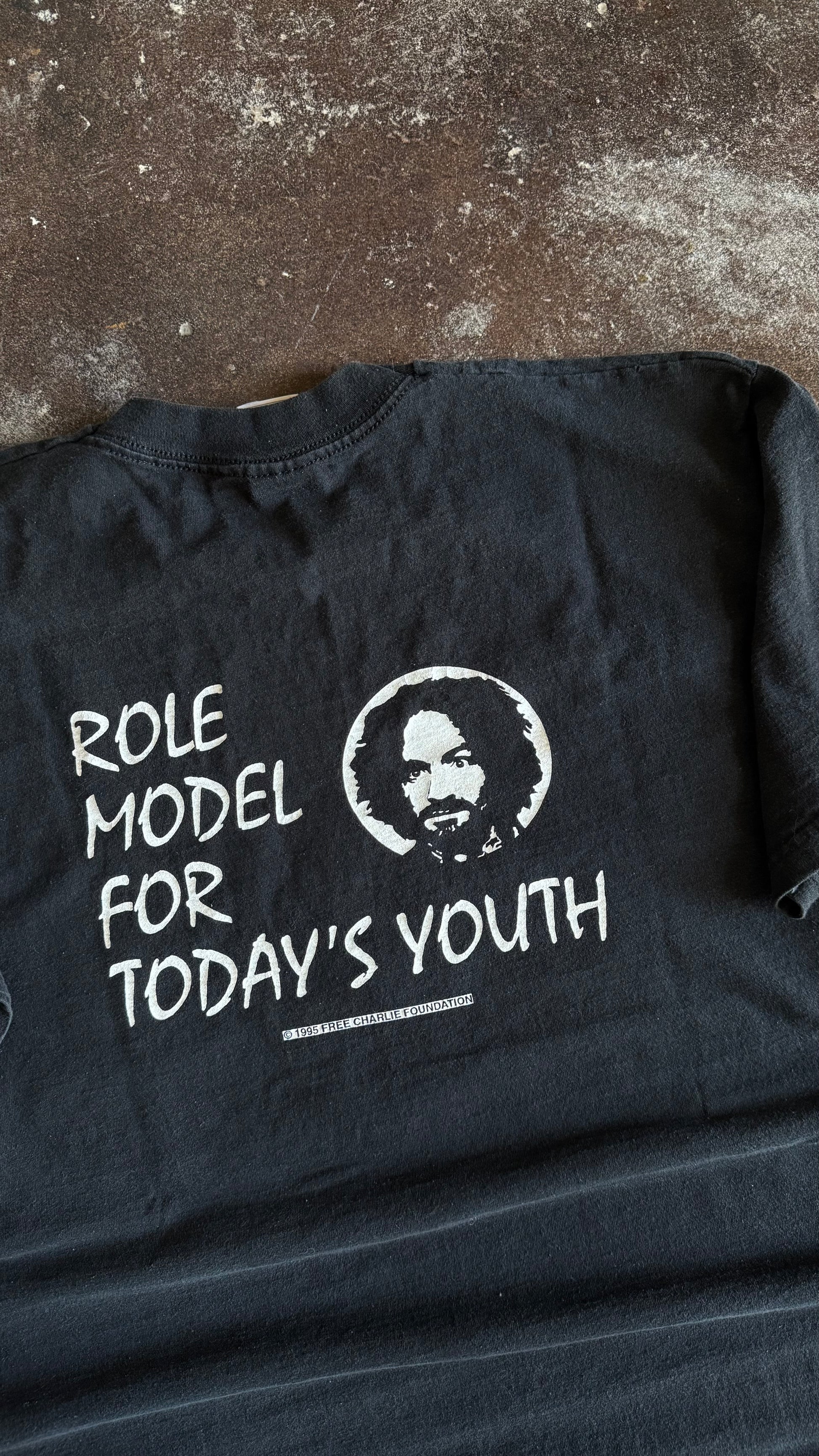 90’s Charlie Manson Fan Club “For the Youth” Tee (XL)