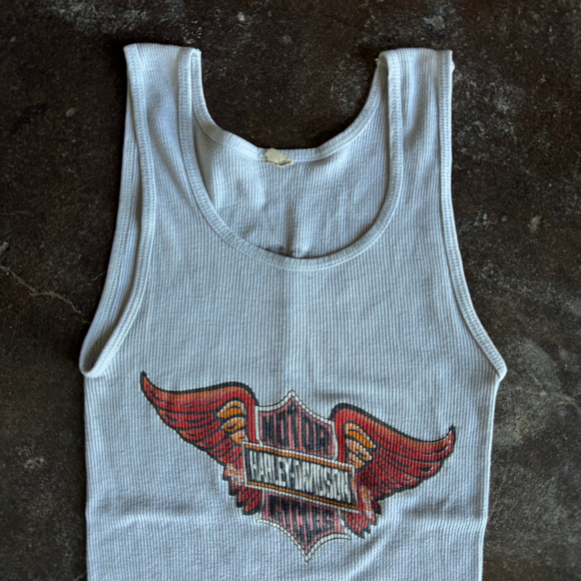 80’s Harley Emblem California Women’s Tank Top (S/M)