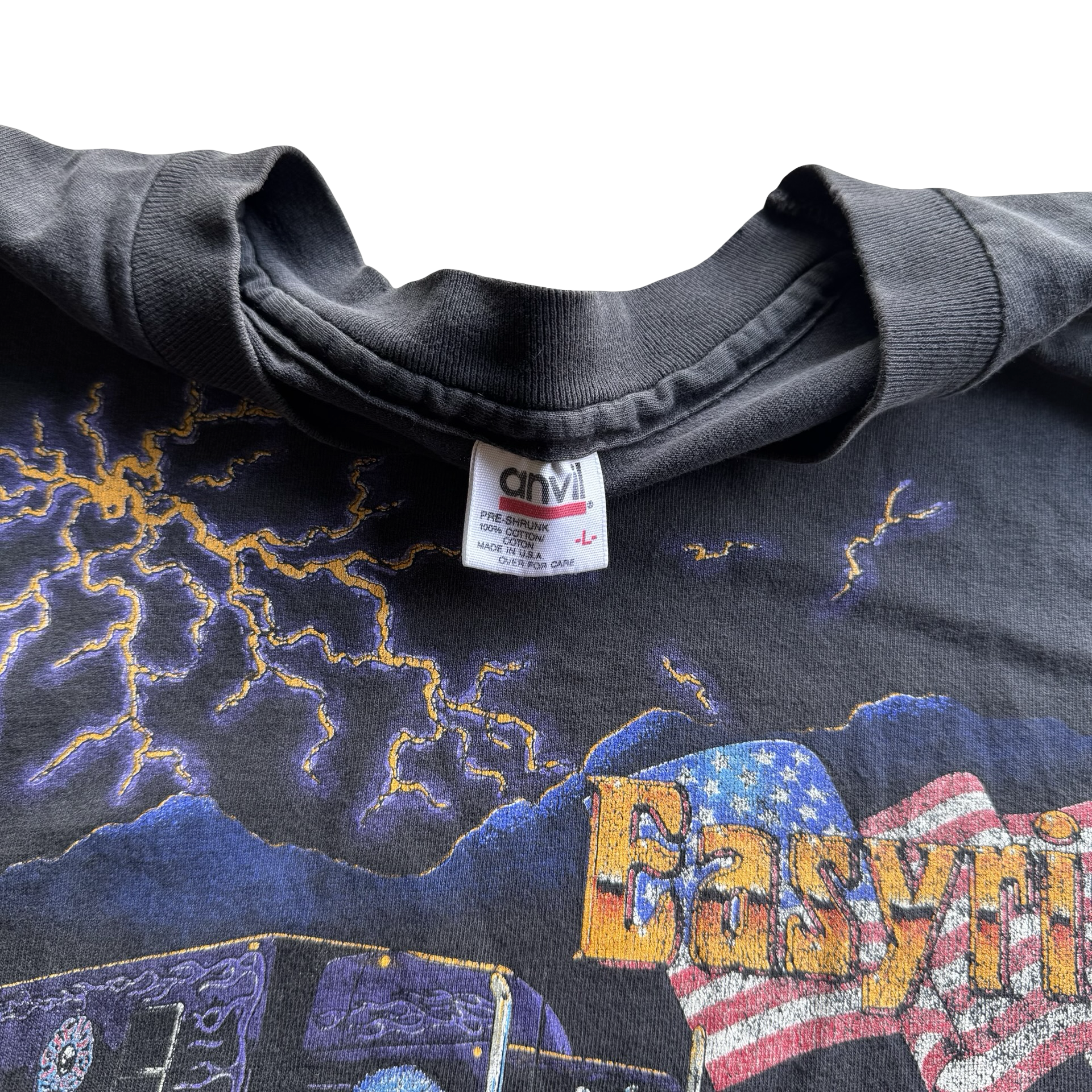 90’s Easyriders Magazine Lightning Truck Tee Size L