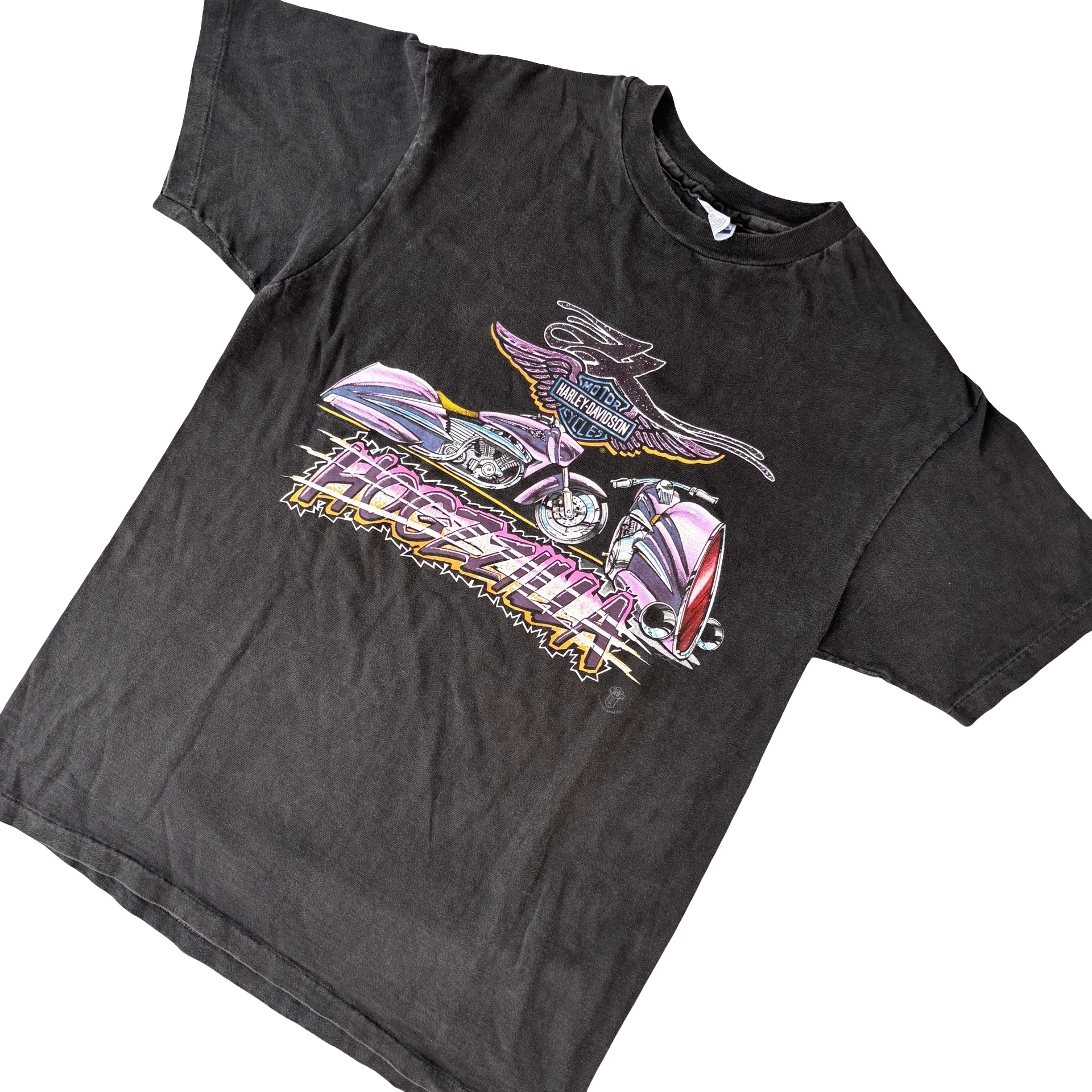 80’s Harley Hogzilla Motorcycle Tee Size L